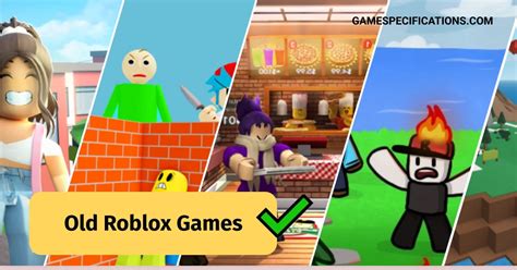 old roblox games